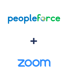 Einbindung von PeopleForce und Zoom