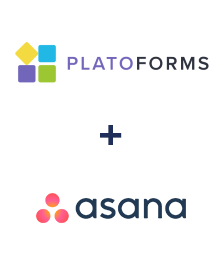 Einbindung von PlatoForms und Asana