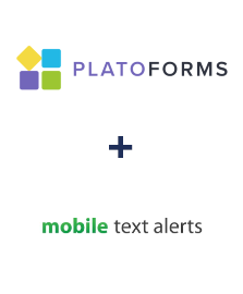 Einbindung von PlatoForms und Mobile Text Alerts