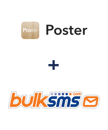 Einbindung von Poster und BulkSMS