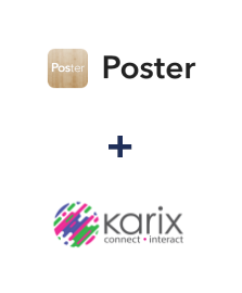 Einbindung von Poster und Karix