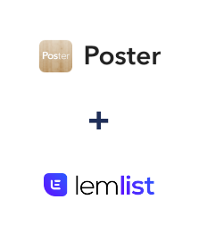 Einbindung von Poster und Lemlist