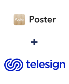 Einbindung von Poster und Telesign