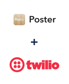 Einbindung von Poster und Twilio