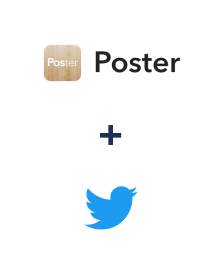 Einbindung von Poster und Twitter