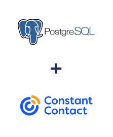 Einbindung von PostgreSQL und Constant Contact
