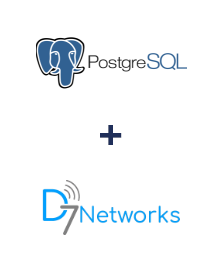 Einbindung von PostgreSQL und D7 Networks
