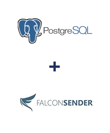 Einbindung von PostgreSQL und FalconSender