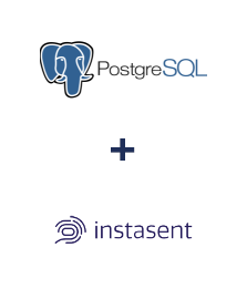 Einbindung von PostgreSQL und Instasent