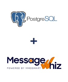 Einbindung von PostgreSQL und MessageWhiz