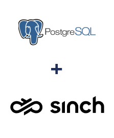 Einbindung von PostgreSQL und Sinch