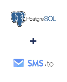 Einbindung von PostgreSQL und SMS.to