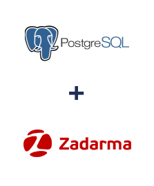 Einbindung von PostgreSQL und Zadarma