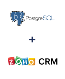 Einbindung von PostgreSQL und ZOHO CRM