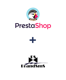 Einbindung von PrestaShop und BrandSMS 