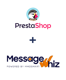 Einbindung von PrestaShop und MessageWhiz