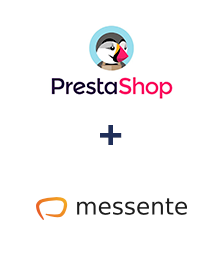 Einbindung von PrestaShop und Messente