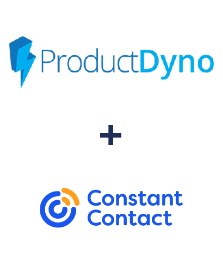 Einbindung von ProductDyno und Constant Contact