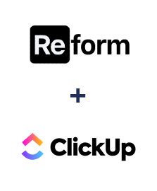 Einbindung von Reform und ClickUp