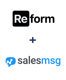 Einbindung von Reform und Salesmsg