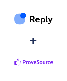 Einbindung von Reply.io und ProveSource