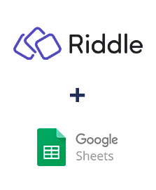 Einbindung von Riddle und Google Sheets