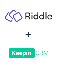 Einbindung von Riddle und KeepinCRM