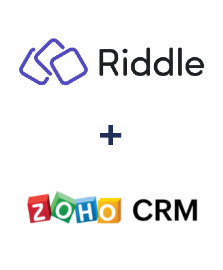 Einbindung von Riddle und ZOHO CRM