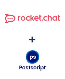 Einbindung von Rocket.Chat und Postscript