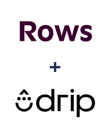Einbindung von Rows und Drip