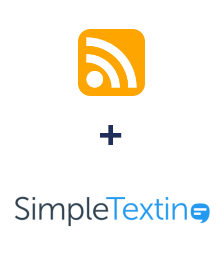 Einbindung von RSS und SimpleTexting