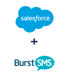 Einbindung von Salesforce CRM und Burst SMS