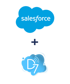 Einbindung von Salesforce CRM und D7 SMS