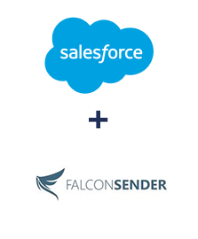 Einbindung von Salesforce CRM und FalconSender