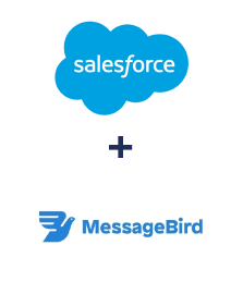 Einbindung von Salesforce CRM und MessageBird