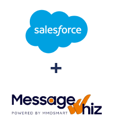 Einbindung von Salesforce CRM und MessageWhiz