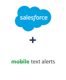 Einbindung von Salesforce CRM und Mobile Text Alerts