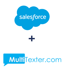 Einbindung von Salesforce CRM und Multitexter