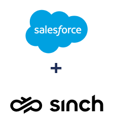 Einbindung von Salesforce CRM und Sinch