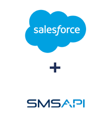 Einbindung von Salesforce CRM und SMSAPI