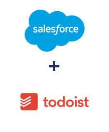 Einbindung von Salesforce CRM und Todoist