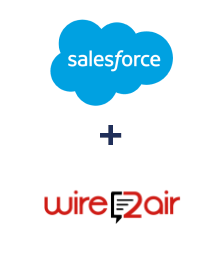 Einbindung von Salesforce CRM und Wire2Air