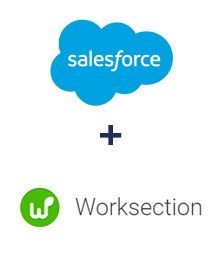 Einbindung von Salesforce CRM und Worksection