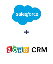 Einbindung von Salesforce CRM und ZOHO CRM