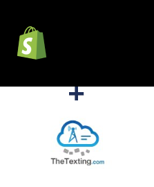 Einbindung von Shopify und TheTexting