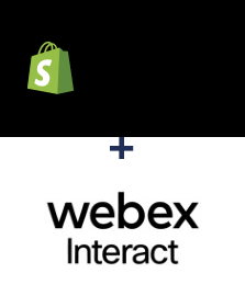 Einbindung von Shopify und Webex Interact