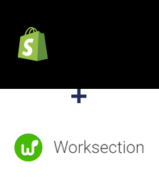 Einbindung von Shopify und Worksection