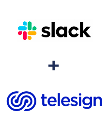 Einbindung von Slack und Telesign