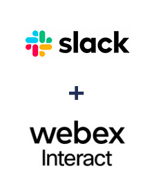 Einbindung von Slack und Webex Interact