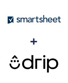 Einbindung von Smartsheet und Drip